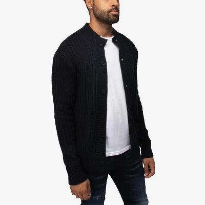 X RAY Men's Stand Collar Cardigan 3 X RAY Men's Stand Collar Cardigan - Image 3