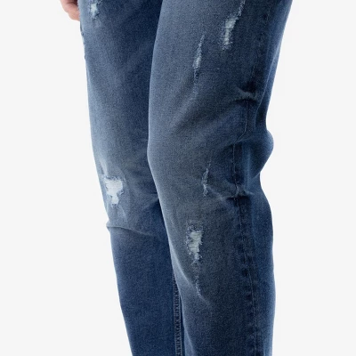 RAW X Men's Fashion Rip Destroyed Distressed Washed Denim Jean Pant 2 RAW X Men's Fashion Rip Destroyed Distressed Washed Denim Jean Pant - Image 2