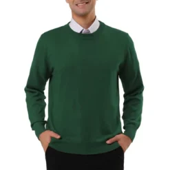 Lars Amadeus Men's Casual Round Neck Long Sleeves Solid Color Knitted Pullover Sweater -Refrigiwear Sale Shop GUEST 61042e73 c31d 41b9 a581 c363b9198775