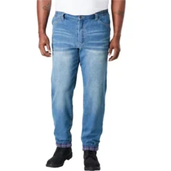 Liberty Blues Men's Big & Tall Flannel-Lined Side-Elastic Jeans -Refrigiwear Sale Shop GUEST 61d16149 0419 4ea7 a138 267ff6bc0a29