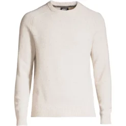 Lands' End Men's Long Sleeve Lambswool Crewneck Sweater -Refrigiwear Sale Shop GUEST 62984aae e585 4a74 9952 5ce71788e918