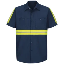 Red Kap® Short Sleeve Enhanced Visibility Industrial Work Shirt -Refrigiwear Sale Shop GUEST 6406f2c6 f226 471b 9efa eb1d499ff5b4