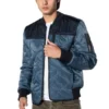 Members Only Men's Oval Quilt Bomber Jacket
