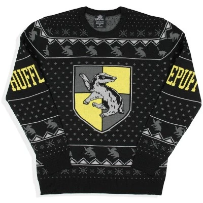 Harry Potter Men's House Crests Ugly Christmas Sweater - All 4 Houses Available 7 Harry Potter Men's House Crests Ugly Christmas Sweater - All 4 Houses Available - Image 7