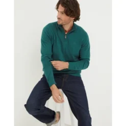 FatFace Mens Braunton Half Zip Sweater -Refrigiwear Sale Shop GUEST 6d859c94 f1db 4c75 8978 f1569bce9d61