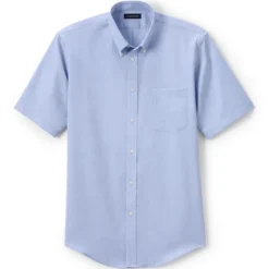Lands' End School Uniform Men's Short Sleeve No Iron Pinpoint Dress Shirt -Refrigiwear Sale Shop GUEST 6dca2432 340f 4f07 a6ca a4f1c222b730