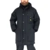 RefrigiWear Men's Iron-Tuff Ice Parka With Hood Water-Resistant Insulated Coat