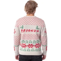 Friends TV Series Men's Logo And Coffee Mugs Ugly Holiday Christmas Sweater -Refrigiwear Sale Shop GUEST 7243e008 bc56 4998 87c1 6cc7aa75d0d0