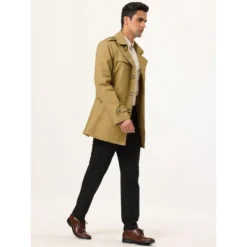 Lars Amadeus Men's Trench Jacket Single Breasted Notch Lapel Winter Coat 9 Lars Amadeus Men's Trench Jacket Single Breasted Notch Lapel Winter Coat -Refrigiwear Sale Shop GUEST 74d4b8fc 21fd 4966 a251 aa33c8c176b7