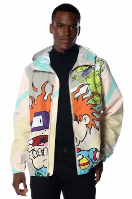 Members Only Men's Big Chucky Nickelodeon Windbreaker Jacket 4 Members Only Men's Big Chucky Nickelodeon Windbreaker Jacket - Image 4