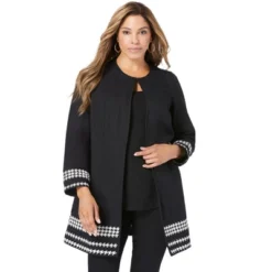 Jessica London Women’s Plus Size Embroidered Denim Topper -Refrigiwear Sale Shop GUEST 7735a5e4 b121 4725 84d9 bb5c5cd2062f