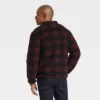 Men's High Pile Fleece Faux Fur Jacket - Goodfellow & Co™ Red
