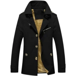Lars Amadeus Men's Trench Jacket Single Breasted Notch Lapel Winter Coat 12 Lars Amadeus Men's Trench Jacket Single Breasted Notch Lapel Winter Coat -Refrigiwear Sale Shop GUEST 7ca98077 72e6 43ea 81cb c29a5db2438c