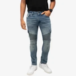 RAW X Men's Slim Stretch Moto Jeans -Refrigiwear Sale Shop GUEST 7d45cba0 e667 4386 8894 b4fd870f4c70