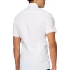 OppoSuits Men's Shirt - Short Sleeve Shirt White Knight - White