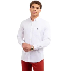 U.S. Polo Assn. Men's Solid Stretch Poplin Long Sleeve Button Down Shirt 8 U.S. Polo Assn. Men's Solid Stretch Poplin Long Sleeve Button Down Shirt -Refrigiwear Sale Shop GUEST 7f10e0f3 b635 400a 93fd e0435afcc239