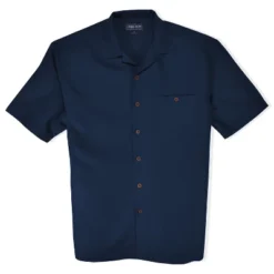 Indygo Smith Men's Short Sleeve Rayon Blend Sport Shirt