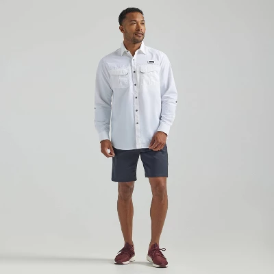 Wrangler Men's ATG Long Sleeve Fishing Button-Down Shirt 8 Wrangler Men's ATG Long Sleeve Fishing Button-Down Shirt - Image 8