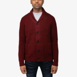 X RAY Men's Shawl Collar Cardigan -Refrigiwear Sale Shop GUEST 82121954 6a44 4b47 9d86 a9797f4fbf2c