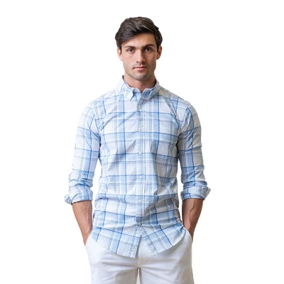 Hope & Henry Mens' Poplin Button Down Shirt 13 Hope & Henry Mens' Poplin Button Down Shirt - Image 13
