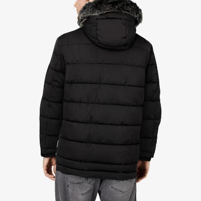 X RAY Men's Hooded Puffer Jacket Winter Parka Jacket Warm Ski Coat 1 X RAY Men's Hooded Puffer Jacket Winter Parka Jacket Warm Ski Coat