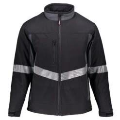 RefrigiWear Enhanced Visibility Insulated Softshell Jacket With Reflective Tape