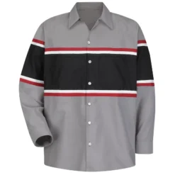 Red Kap® Men's Long Sleeve Technician Shirt
