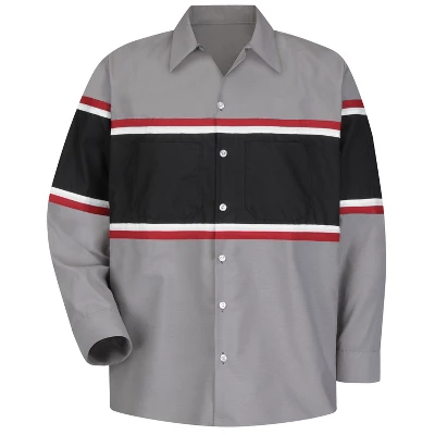 Red Kap® Men's Long Sleeve Technician Shirt 1 Red Kap® Men's Long Sleeve Technician Shirt