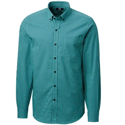 Cutter & Buck Mens Anchor Gingham Tailored Fit 2 Cutter & Buck Mens Anchor Gingham Tailored Fit - Image 2