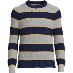 Lands' End Men's Drifter Cotton Crewneck Sweater -Refrigiwear Sale Shop GUEST 8b90341d 7ab0 4996 a4cb 6b7b588be212