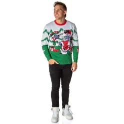 Tom And Jerry Men's Surprise Christmas Present Ugly Sweater Knit Pullover -Refrigiwear Sale Shop GUEST 8f258a4f 69f7 4d01 b29f e23c4647d4e0