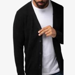 X RAY Men's Cotton Cardigan Sweater, V-Neck & Shawl Collar Soft Cable Knit Button Down Cardigan -Refrigiwear Sale Shop GUEST 8ffe1384 905d 490a 955d 19cd71036a22