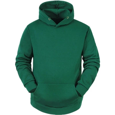 Lars Amadeus Men's Plush Lined Pullover Hoodie Solid Long Sleeves Hooded Sweatshirts With Pocket 9 Lars Amadeus Men's Plush Lined Pullover Hoodie Solid Long Sleeves Hooded Sweatshirts With Pocket - Image 9