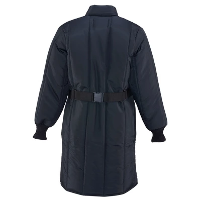 RefrigiWear Men's Insulated Iron-Tuff Inspector Coat Knee-Length Workwear Parka 2 RefrigiWear Men's Insulated Iron-Tuff Inspector Coat Knee-Length Workwear Parka - Image 2