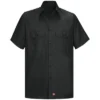 Red Kap® Men's Short Sleeve Solid Rip Stop Shirt