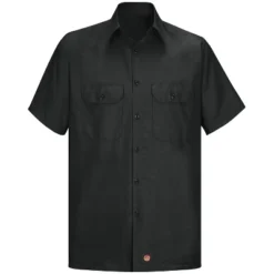 Red Kap® Men's Short Sleeve Solid Rip Stop Shirt
