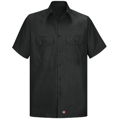 Red Kap® Men's Short Sleeve Solid Rip Stop Shirt 1 Red Kap® Men's Short Sleeve Solid Rip Stop Shirt
