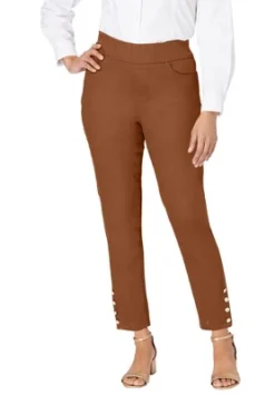 Jessica London Women’s Plus Size Comfort Waist Side Button Ankle Jean -Refrigiwear Sale Shop GUEST 9550e946 2198 4197 8ca8 997c4e70b934