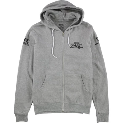 UFC Mens Quintet Ultra Hoodie Sweatshirt, Grey, Small 2 UFC Mens Quintet Ultra Hoodie Sweatshirt, Grey, Small - Image 2
