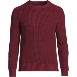 Lands' End Men's Drifter Cotton Crewneck Sweater -Refrigiwear Sale Shop GUEST 9b8e1262 c4e0 4060 adf9 5d7e4b9de5d4