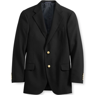 Lands' End School Uniform Men's Hopsack Blazer 3 Lands' End School Uniform Men's Hopsack Blazer - Image 3