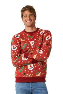 OppoSuits Men's Christmas Sweater - Jolly Crew - Red 5 OppoSuits Men's Christmas Sweater - Jolly Crew - Red -Refrigiwear Sale Shop GUEST 9d5fe1dd 3250 4314 8c67 2112beae72fb