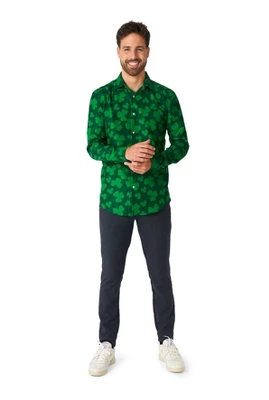 Suitmeister Men's Party Shirt - St. Pats Green 2 Suitmeister Men's Party Shirt - St. Pats Green - Image 2