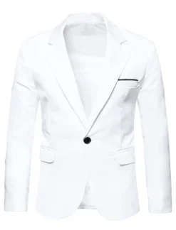 Lars Amadeus Men's Bussiness Casual Sport Coats Slim Fit One Button Dress Blazer -Refrigiwear Sale Shop GUEST 9f7819a3 fa9c 438c b4b2 375297534216