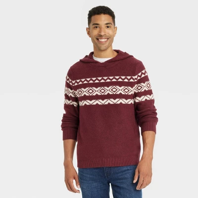 Men's Ribbed Hem Hooded Pullover Sweater - Goodfellow & Co™ 7 Men's Ribbed Hem Hooded Pullover Sweater - Goodfellow & Co™ - Image 7