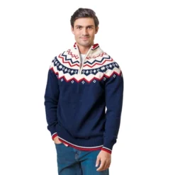 Hope & Henry Men's Half Zip Raglan Fair Isle Sweater -Refrigiwear Sale Shop GUEST a02eed88 bab3 40a6 b148 e3afb987f2fb