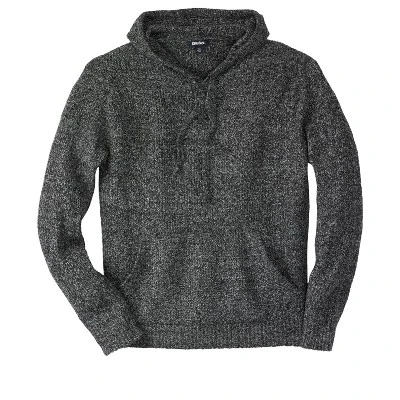 KingSize Men's Big & Tall Shaker Knit Hoodie 7 KingSize Men's Big & Tall Shaker Knit Hoodie - Image 7