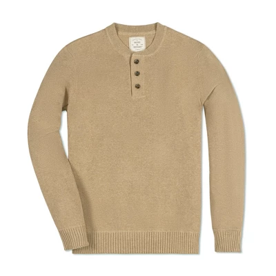 Hope & Henry Mens' Long Sleeve Pullover Sweater Henley 4 Hope & Henry Mens' Long Sleeve Pullover Sweater Henley - Image 4