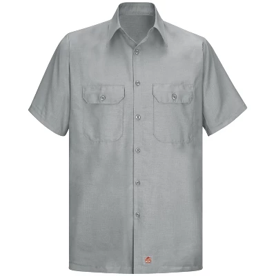 Red Kap® Men's Short Sleeve Solid Rip Stop Shirt 7 Red Kap® Men's Short Sleeve Solid Rip Stop Shirt - Image 7
