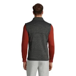 Lands' End Men's Sweater Fleece Vest